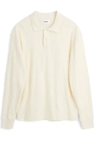 Soulland Unisex, Tops, Blanc, Taille: Xs/S Robert l/s polo shirt