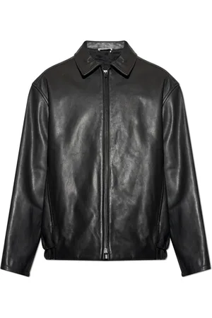 FEAR OF GOD Homme, Vestes, Noir, Taille: L Veste de motard en cuir