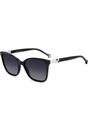 Carolina Herrera Femme, Accessoires, Noir, Taille: 56 MM Lunettes de soleil