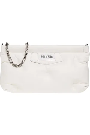 Maison Margiela Femme, Sacs, Blanc, Taille: ONE Size Glam Slam Shoulder Bag