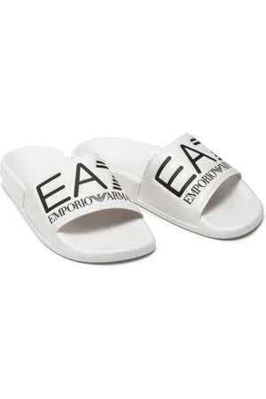 EA7 Homme, Chaussures, Blanc, Taille: 38 EU Tongs
