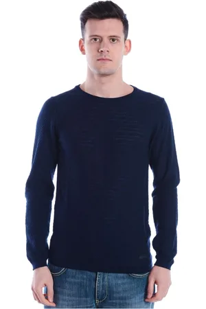 Trussardi Homme, Pulls, Bleu, Taille: S Modèle Élégant Bleu