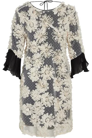 Bruuns Bazaar Femme, Robes, , Taille: 38 FR Élégante robe florale en maille
