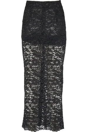 A PAPER KID Femme, Jupes, Noir, Taille: 38 FR Jupe Longue Noire