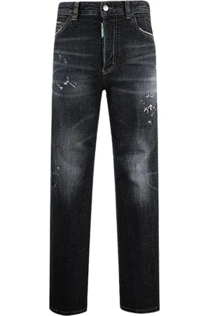 Dsquared2 Femme, Jeans, Noir, Taille: 36 FR Jeans Stretch Denim - Coupe Boston