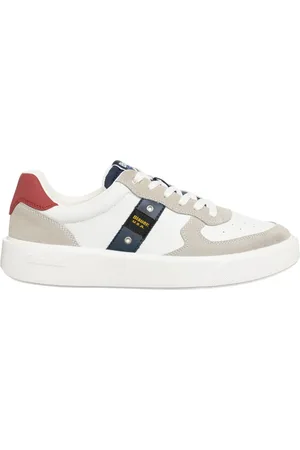 Blauer Homme, Chaussures, Blanc, Taille: 41 EU Baskets à lacets
