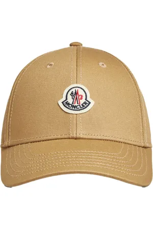 Moncler Femme, Accessoires, Brun, Taille: ONE Size Casquette de Baseball Beige Classique