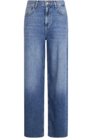 Liu Jo Femme, Jeans, Bleu, Taille: W29 Pantalon en Denim Jambe Large