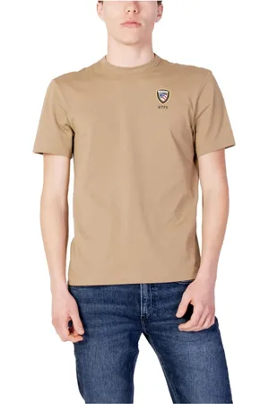 Blauer Homme, Tops, , Taille: L T-Shirt Uni Classique