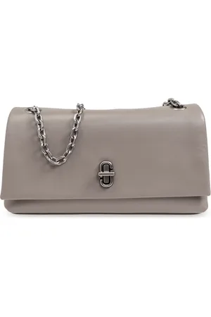 Marc Jacobs Femme, Accessoires, Gris, Taille: ONE Size Portefeuille Épaule en Cuir
