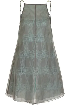 Emporio Armani Femme, Robes, Vert, Taille: 36 FR Robe Courte