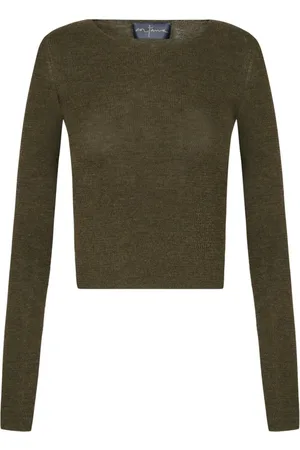 Cortana Femme, Pulls, Vert, Taille: 44 FR Alpaca Merino Jersey