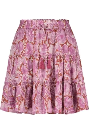 Fabienne Chapot Femme, Jupes, Multicolore, Taille: 40 FR Mini-jupe plissée