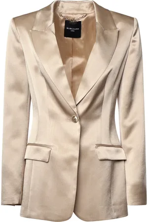 Guess Femme, Vestes, , Taille: 44 FR Blazer Croisé à Poches
