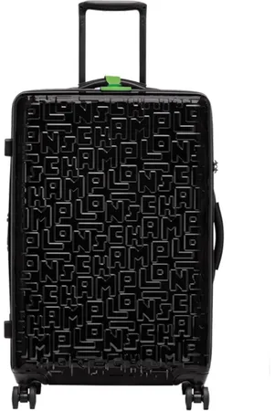 Longchamp Homme, Valises, Noir, Taille: ONE Size Valise de Voyage Grande Taille