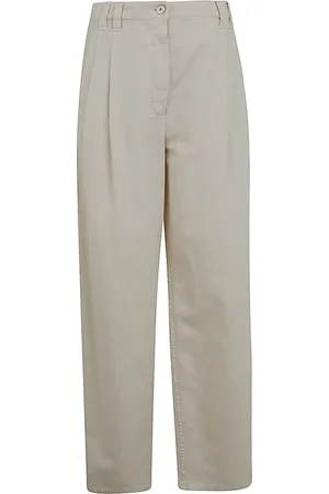 Brunello Cucinelli Femme, Pantalons, , Taille: 40 FR Pantalon Teinté Craie