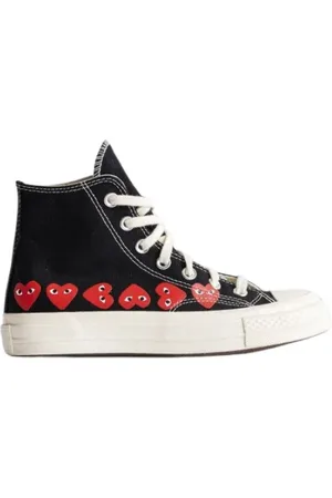 Comme des Garçons Femme, Chaussures, Noir, Taille: 36 EU Baskets montantes