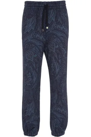 Etro Homme, Pantalons, Bleu, Taille: S Pantalon de survêtement bleu
