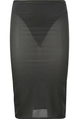 Courrèges Femme, Jupes, Noir, Taille: 40 FR Second Skin Tube Skirt