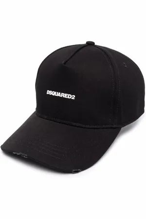 Dsquared2 Unisex, Accessoires, Noir, Taille: ONE Size Casquette de baseball brodée