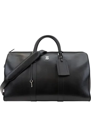 Burberry Femme, Sacs, Noir, Taille: ONE Size Sac de voyage en cuir