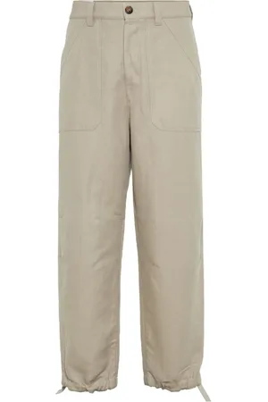 Brunello Cucinelli Homme, Pantalons, , Taille: S Pantalon Braguette Boutonnée Poches Passants de Ceinture