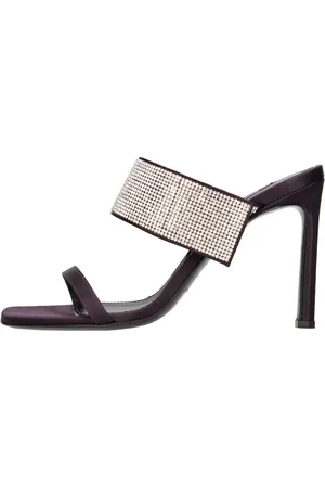 Sergio Rossi Femme, Chaussures, Violet, Taille: 39 EU Sandales Violettes