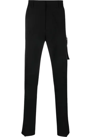 Dsquared2 Homme, Pantalons, Noir, Taille: S Pantalon Cigarette Stretch en Coton