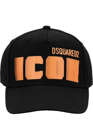 Dsquared2 Unisex, Accessoires, Noir, Taille: ONE Size Casquette de baseball Icon avec fermeture à boucle