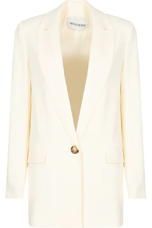 Silvian Heach Femme, Vestes, Blanc, Taille: 40 FR Blazer Croisé