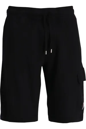 C.P. Company Homme, Shorts, Noir, Taille: XL Short Cargo Molleton