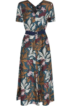Max Mara Femme, Robes, Multicolore, Taille: 36 FR Robe à motifs multicolores