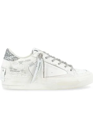 Crime london Femme, Chaussures, Blanc, Taille: 37 EU Baskets à Talon Deluxe