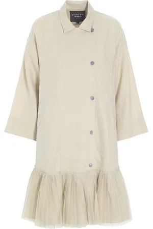 Bitte Kai Rand Femme, Robes, , Taille: 40 FR Robe ample en lin avec volant