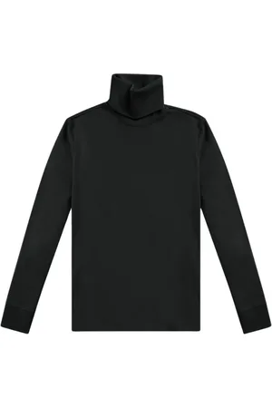 Brooks Brothers Femme, Pulls, Noir, Taille: 46 FR T-Shirt Noir en Coton Stretch