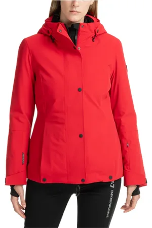EA7 Femme, Vestes, Rouge, Taille: 38 FR Veste Légère