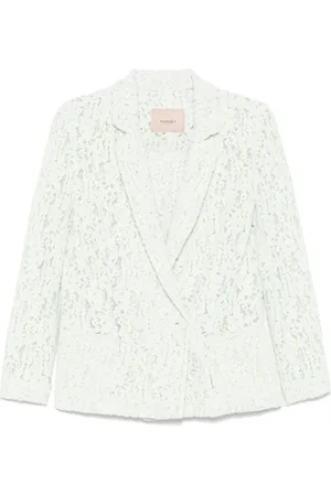 Twin-Set Femme, Vestes, Vert, Taille: 36 FR Ensemble Veste Verte
