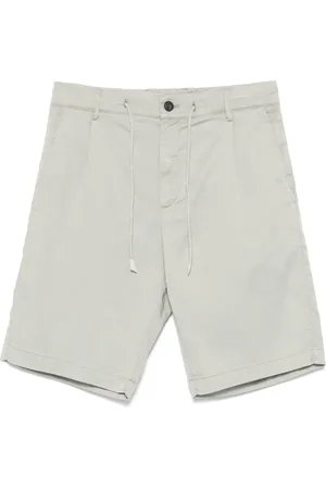 ELEVENTY Homme, Shorts, Vert, Taille: W32 Shorts en Lyocell/Coton avec Poches