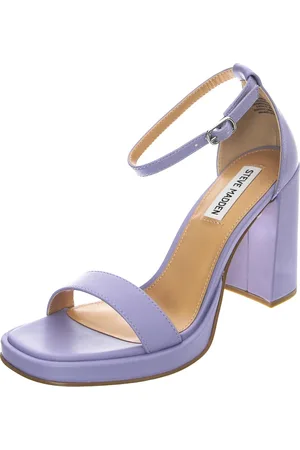 Steve Madden Femme, Chaussures, Violet, Taille: 38 EU Sandales à Talons Hauts Viola