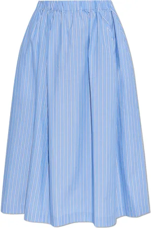 Marni Femme, Jupes, Bleu, Taille: 38 FR Jupe à Rayures