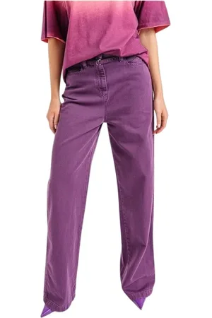 HUGO BOSS Femme, Pantalons, Violet, Taille: 40 FR Pantalons Élégants pour Hommes