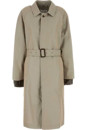 Maison Margiela Femme, Manteaux, Gris, Taille: 38 FR Trench-coat Charbon