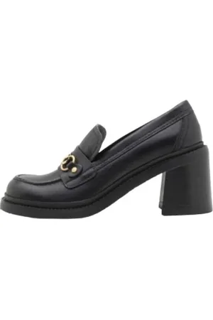 Chloé Femme, Chaussures, Noir, Taille: 36 1/2 EU Montpellier Coqueline Boutique Mocassins