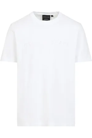 Canada Goose Homme, Tops, Blanc, Taille: S T-shirt ras du cou Emersen