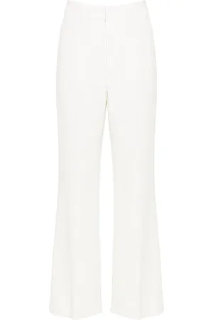 Casablanca Femme, Pantalons, Blanc, Taille: 38 FR Pantalon Large
