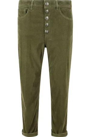 Dondup Femme, Jeans, Vert, Taille: W27 Pantalon Chevilles Amples