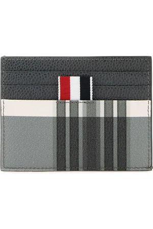 Thom Browne Homme, Accessoires, Multicolore, Taille: ONE Size Porte-cartes élégant en cuir