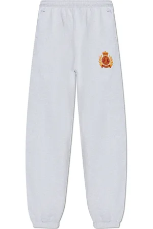 Sporty & Rich Homme, Pantalons, Gris, Taille: M Pantalon de survêtement