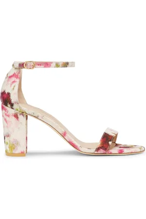 Stuart Weitzman Femme, Chaussures, Multicolore, Taille: 39 EU Sandale à Talon Bloc