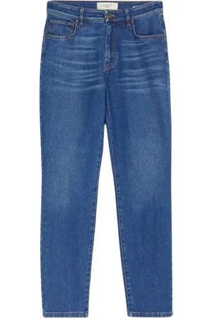 Max Mara Femme, Jeans, Bleu, Taille: 40 FR Jean Droit